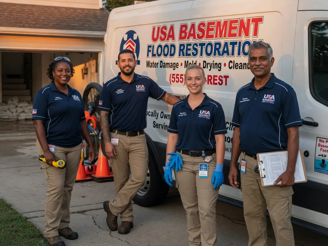 Basement Flood Cleanup company in Dry Run, PA